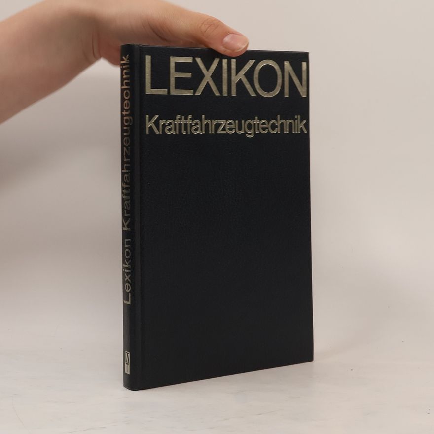 Gerhard Schnitzlein Lexikon Kraftfahrzeugtechnik