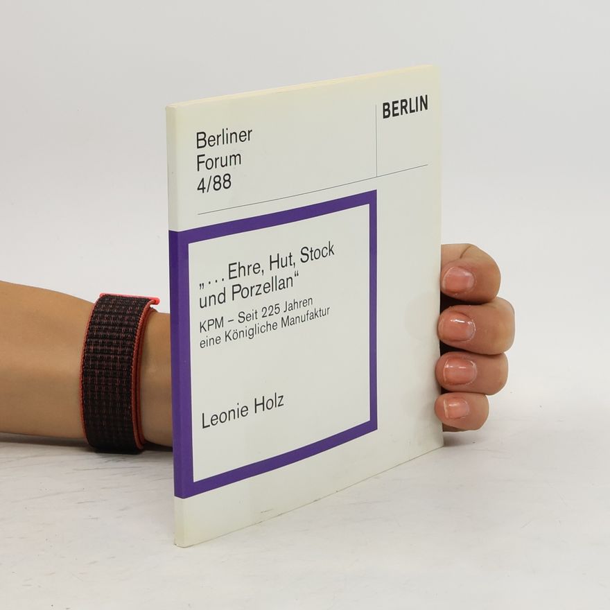 Leonie Holz Berliner Forum 4/88