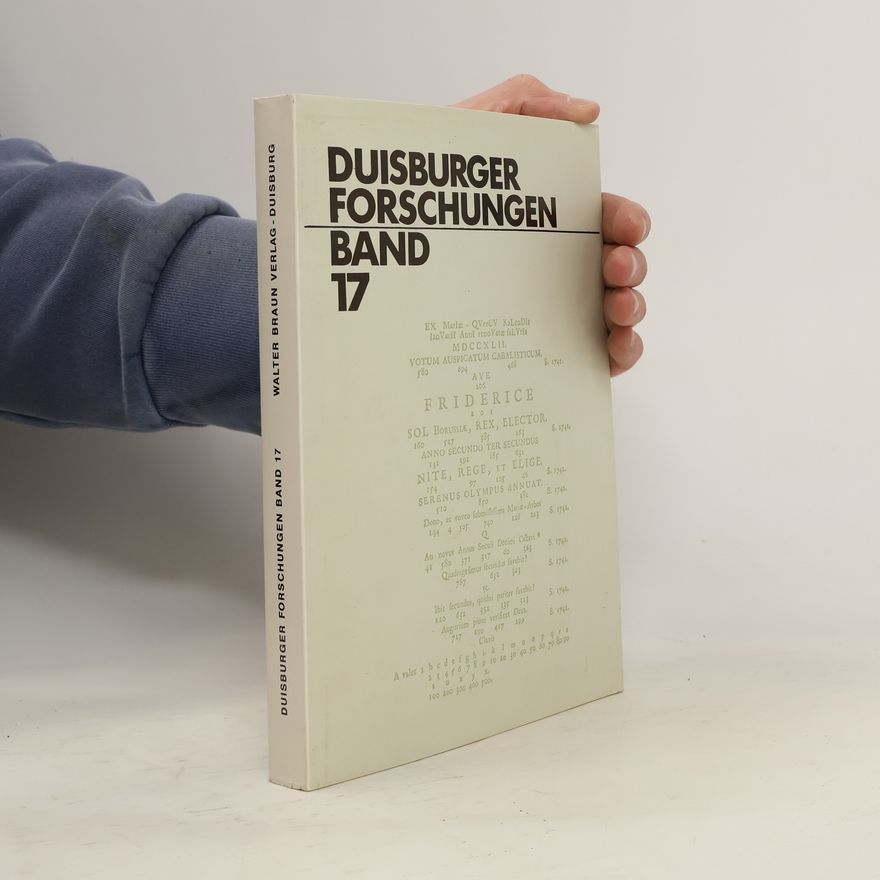 Autorenkollektiv Duisburger Forschungen