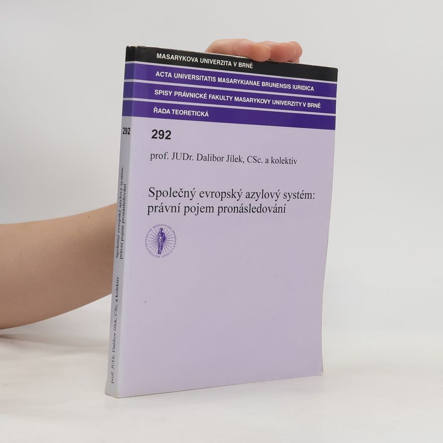 Jitka Bukvaldová Společný evropský azylový systém