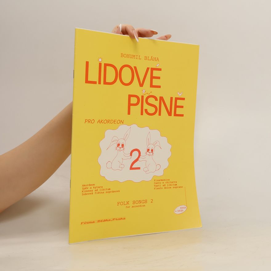 Bohumil Bláha Lidové písně 2. Pro akordeon