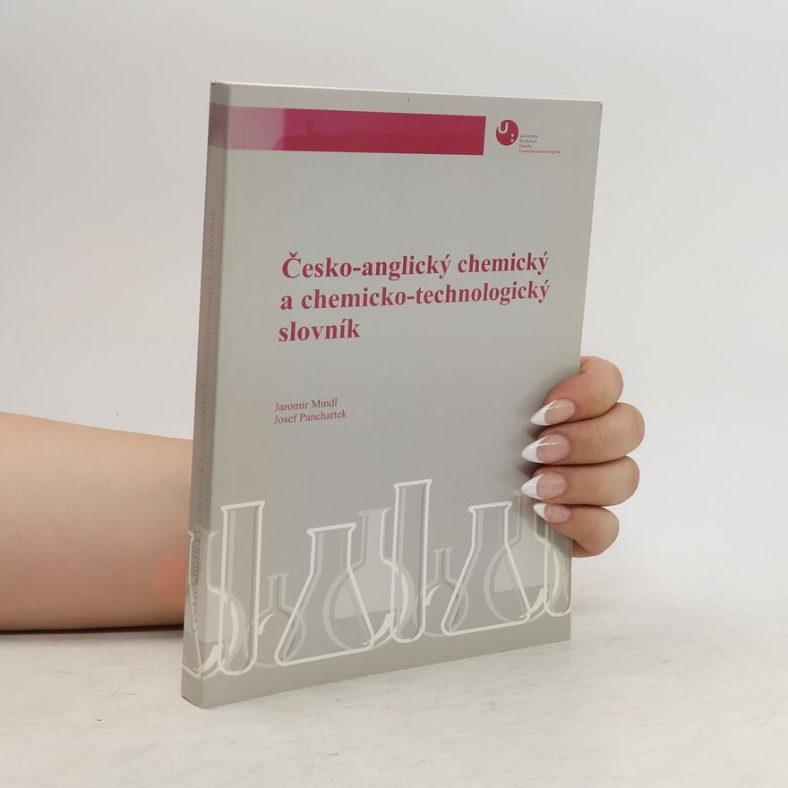 Josef Panchartek Česko-anglický chemický a chemicko-technologický slovník