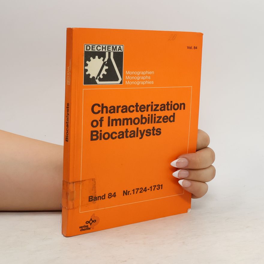 Klaus Buchholz Characterization of immobilized biocatalysts