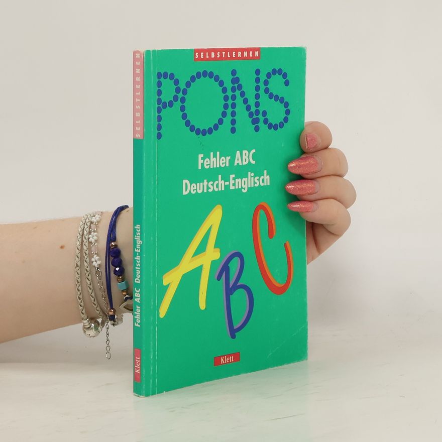 Heinz Gildhoff Pons. Fehler ABC. Deutsch-Englisch
