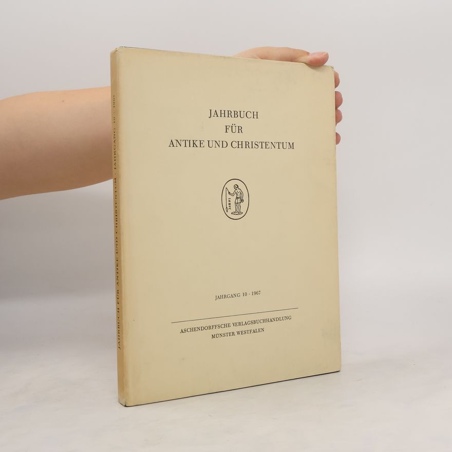 Autores varios Jahrbuch für Antike und Christentum 10