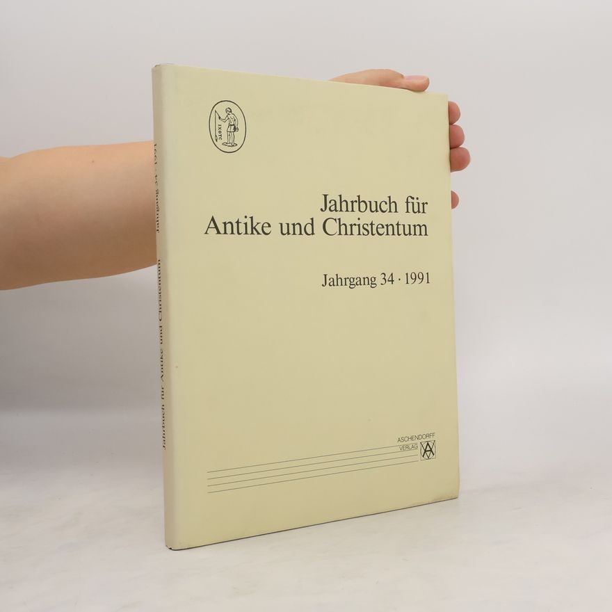 Auteurscollectief Jahrbuch für Antike und Christentum 34/1991