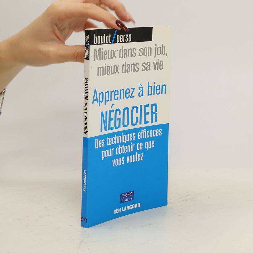Ken Langdon Apprenez à bien négocier