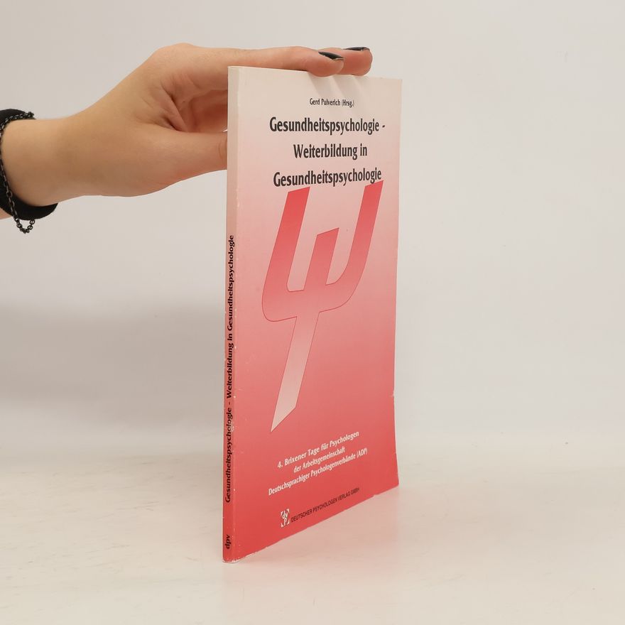 Gerd Pulverich Gesundheitspsychologie, Weiterbildung in Gesundheitspsychologie
