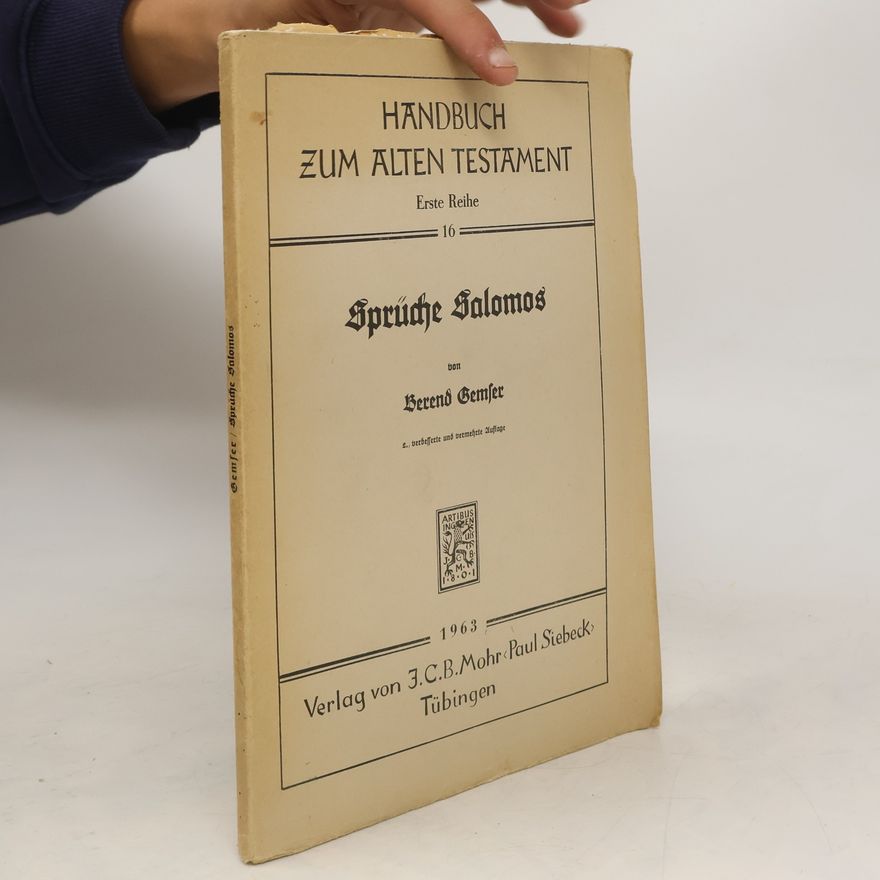 Autorenkollektiv Sprüche Salomos