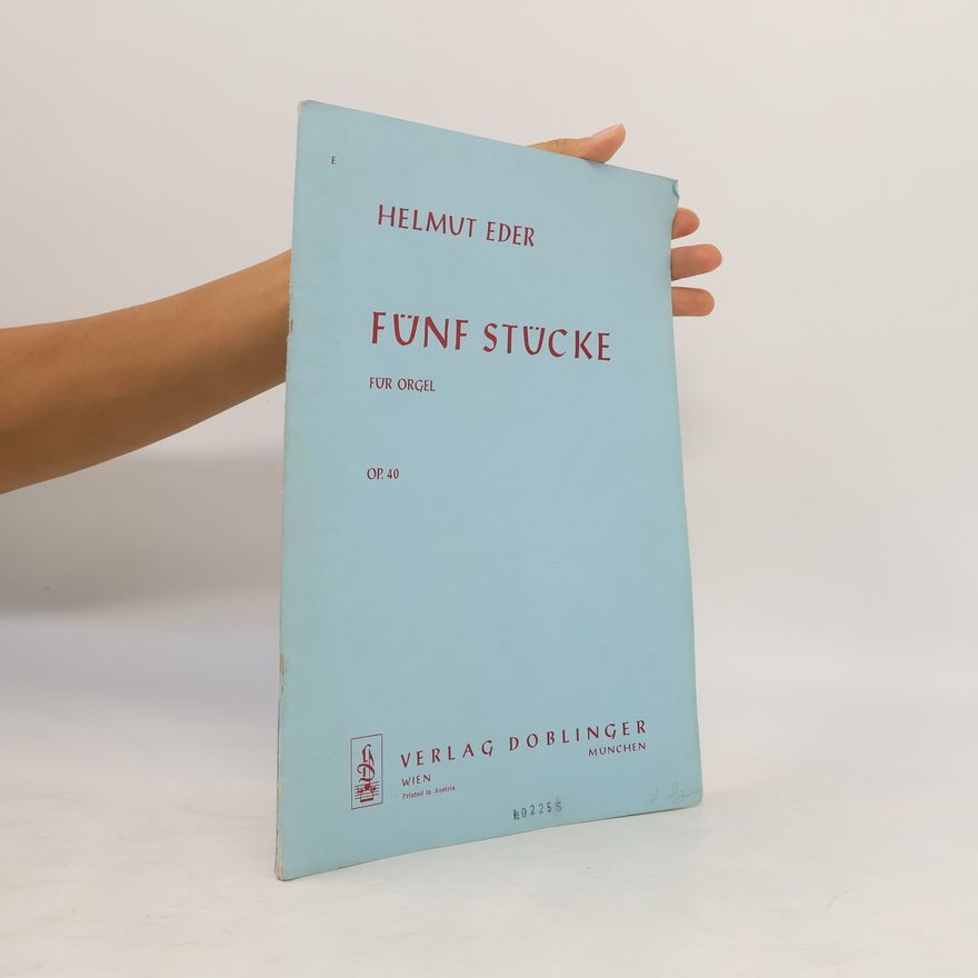 Helmut Eder Fünf Stücke für Orgel