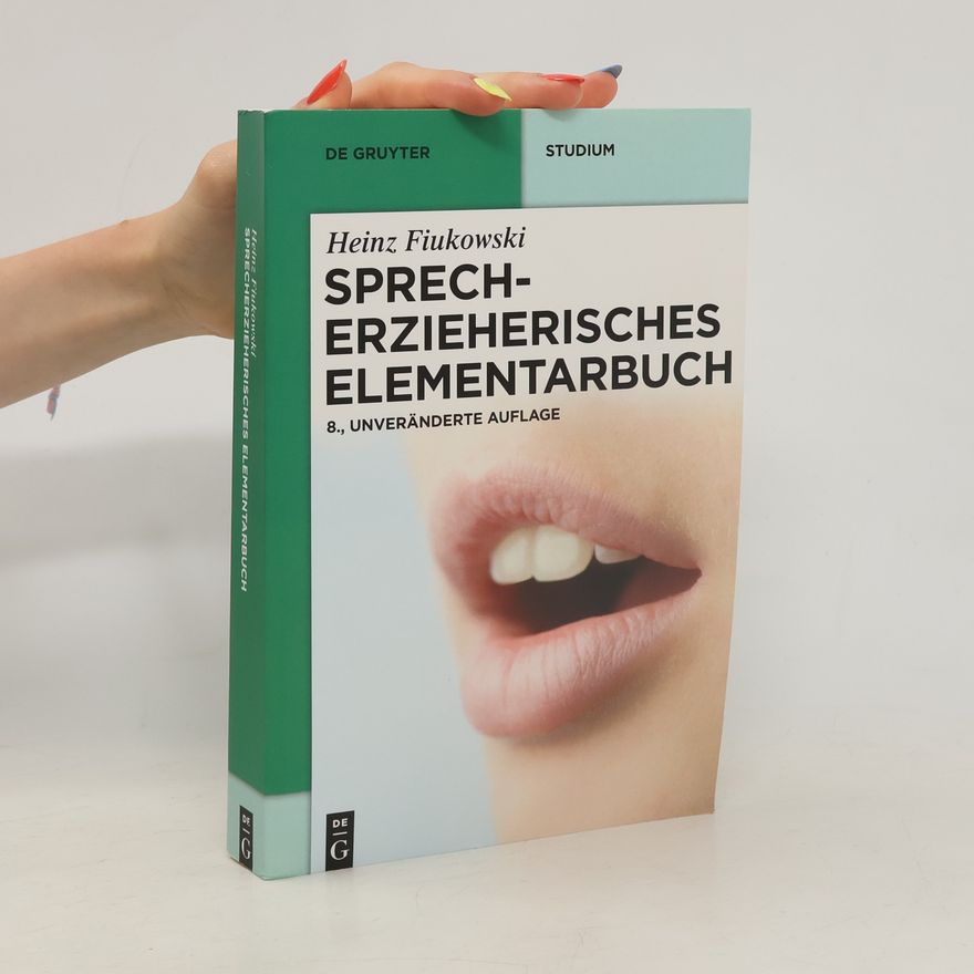 Heinz Fiukowski Sprecherzieherisches Elementarbuch