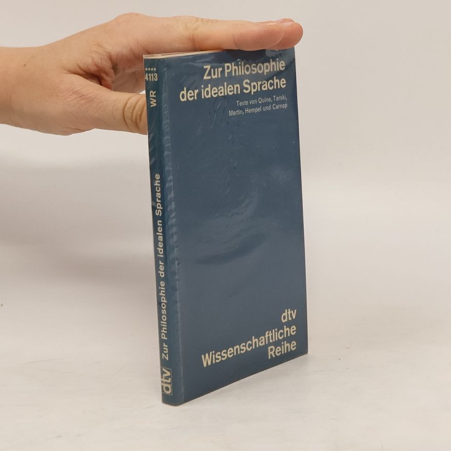 Johannes Sinnreich Zur Philosophie der idealen Sprache