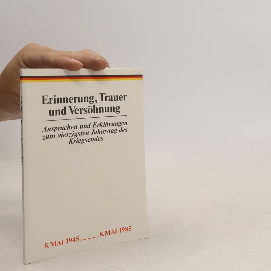 AA.VV. Erinnerung, Trauer und Versöhnung