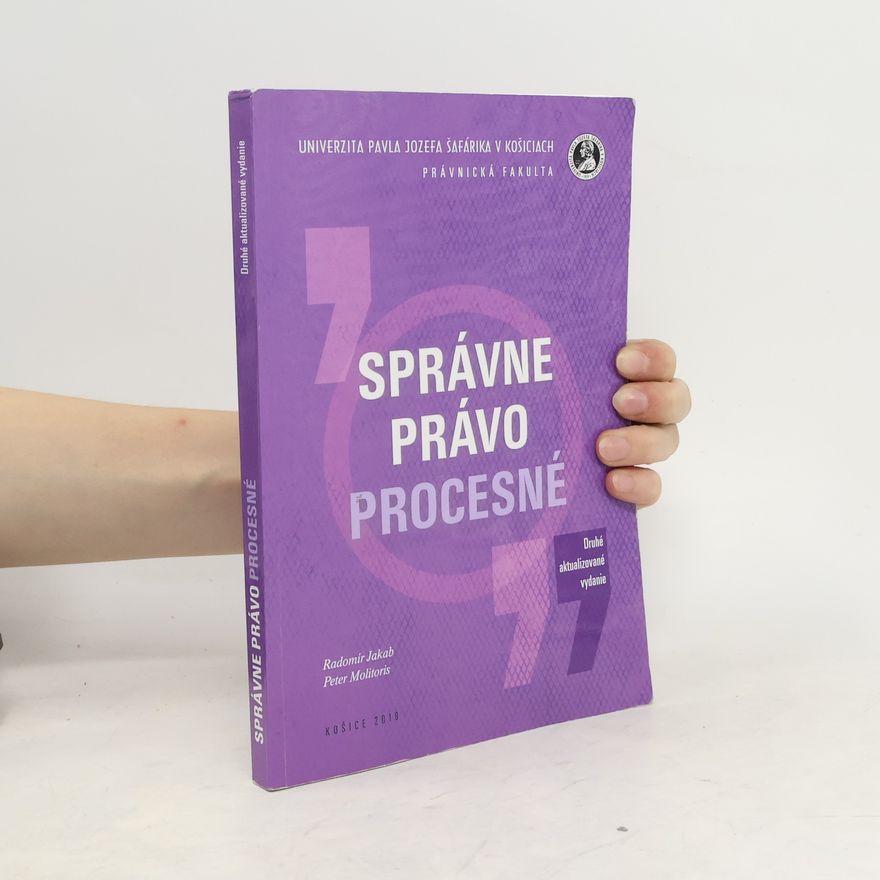 Radomír Jakub Správne právo procesné