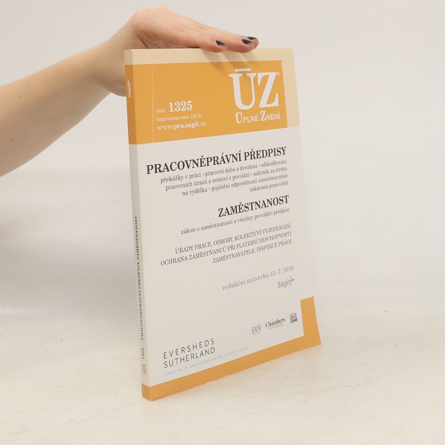 Kolektiv autorů ÚZ 1325 Pracovněprávní předpisy