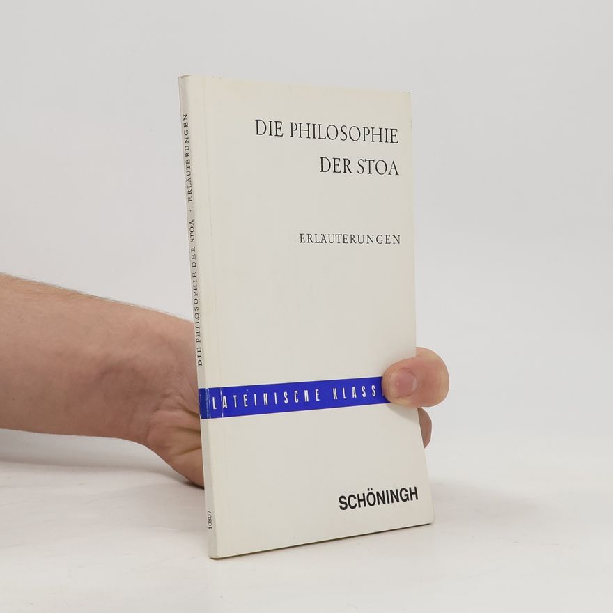Various authors Die Philosophie der Stoa