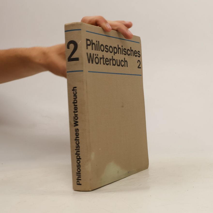 Various authors Philosophisches Wörterbuch 2