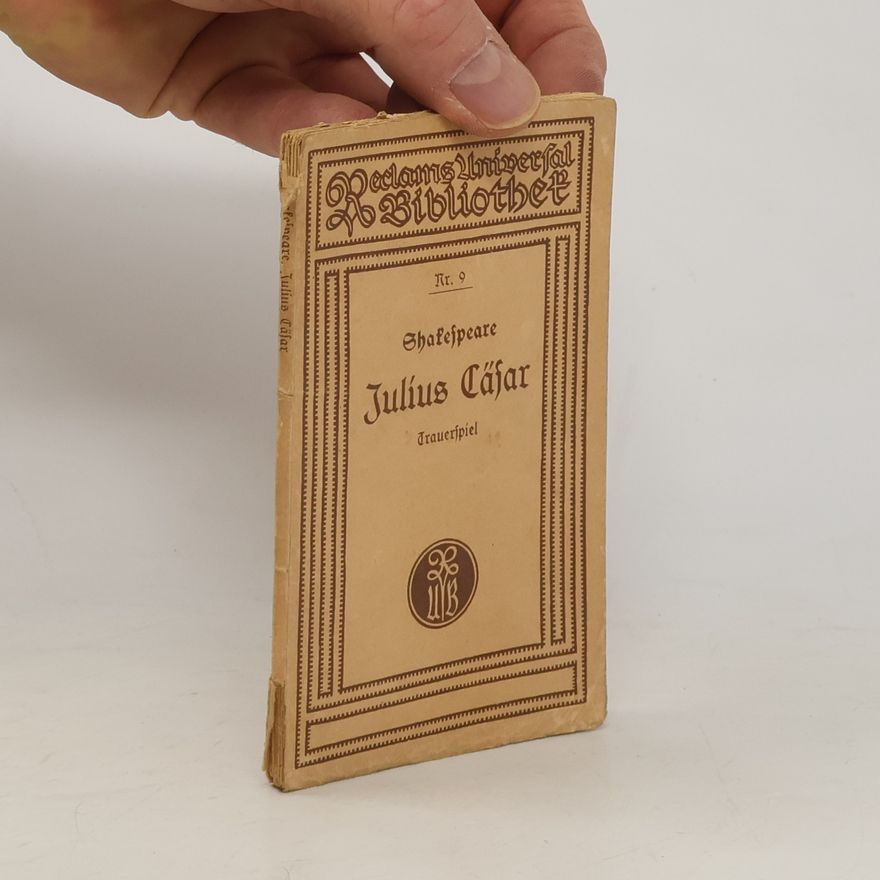Various authors Reclams Universal Bibliothek Nr. 9. Shakespeare. Julius Cäsar