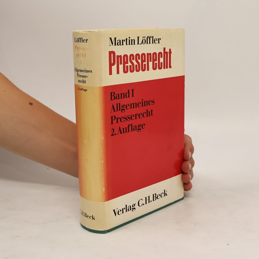 Martin Löffler Presserecht 1