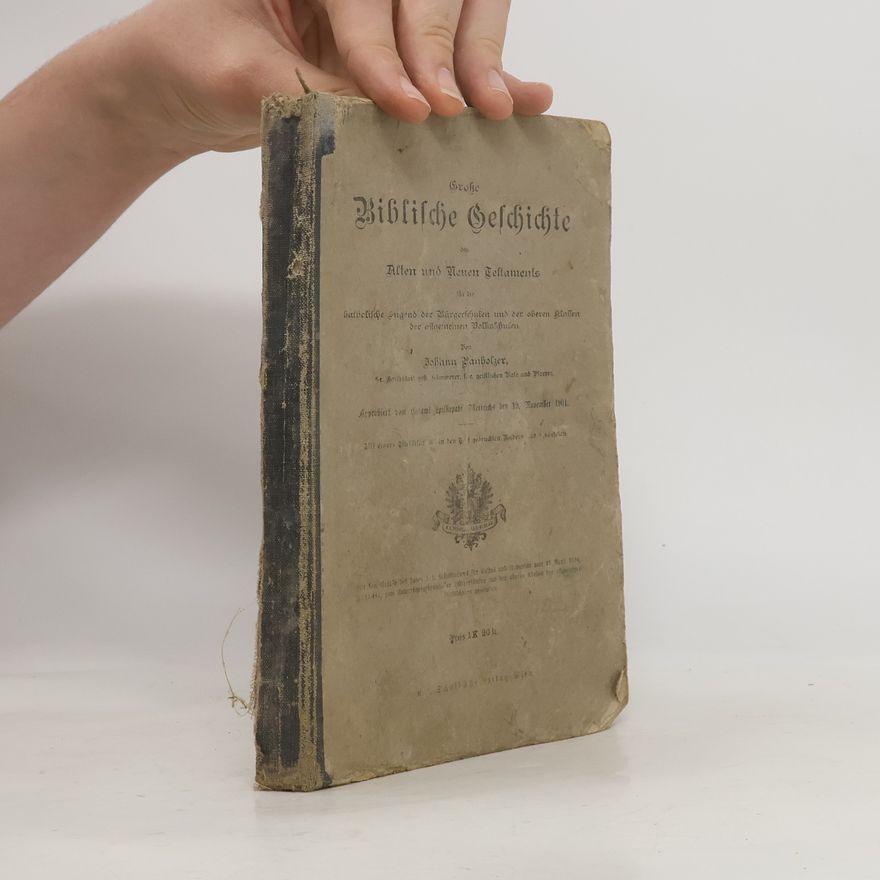 Johann Panholzer Große Biblische Geschichte