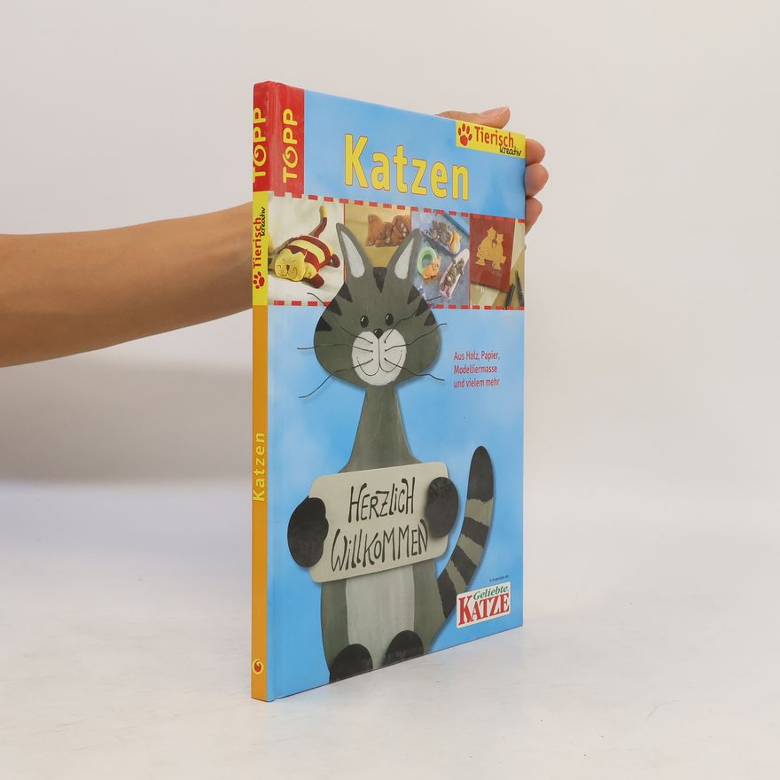 Sia Dreher Katzen aus Holz, Papier, Modelliermasse und vielem mehr