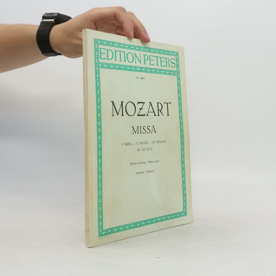 Wolfgang Amadeus Mozart Missa C Moll, C Minor, Ut Mineur