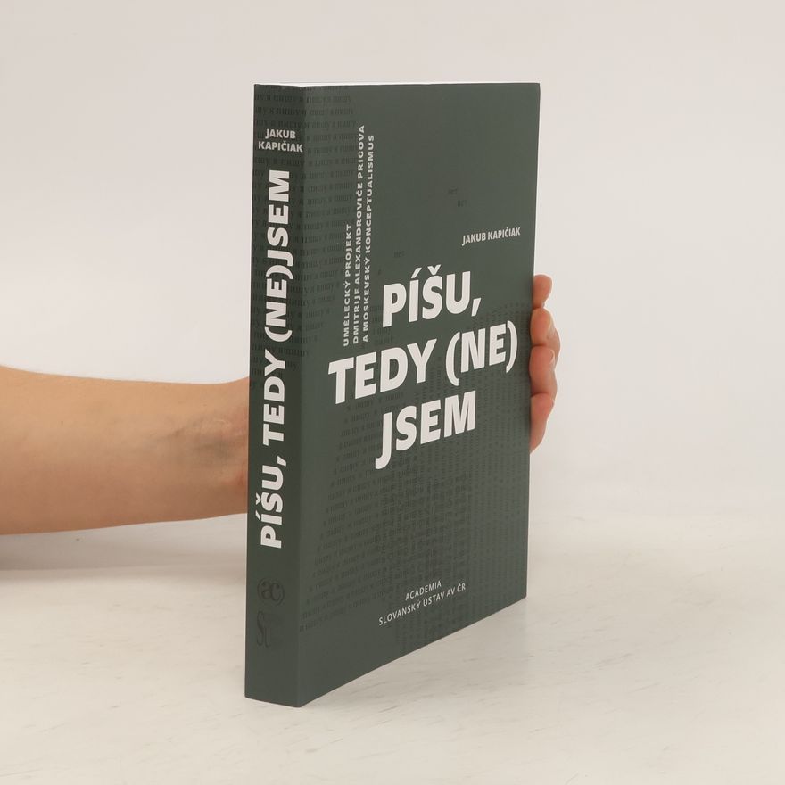 Jakub Kapičiak Píšu, tedy (ne)jsem
