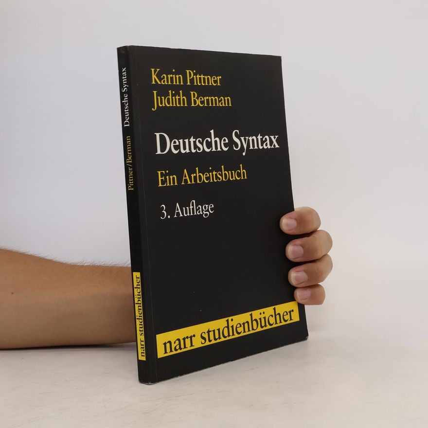 Karin Pittner Deutsche Syntax