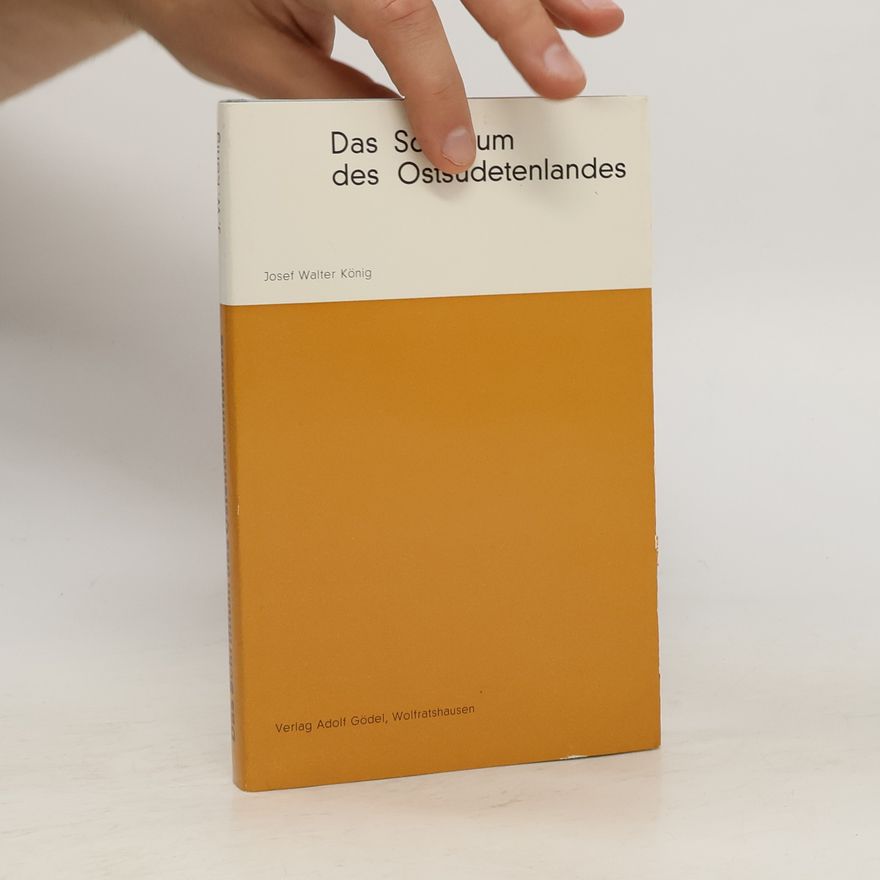 Josef Walter König Das Schrifttum des Ostsudetenlandes