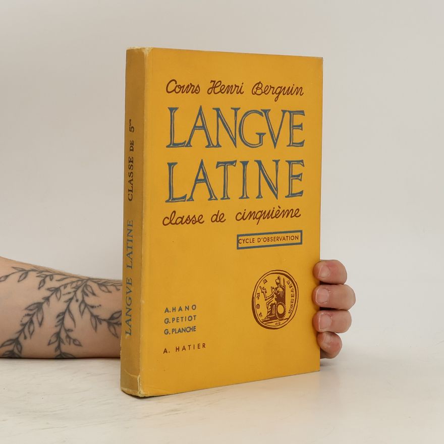 G. Planche Langue latine. Classe de Cinquiéme