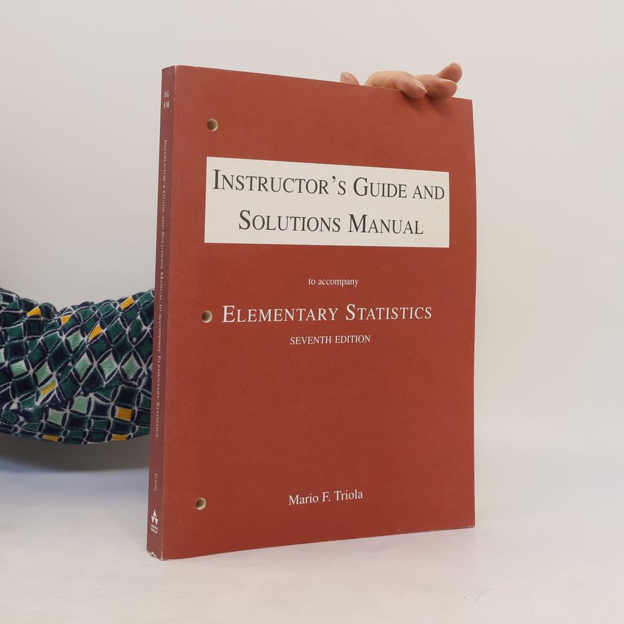 Mario F. Triola Elementary Statistics