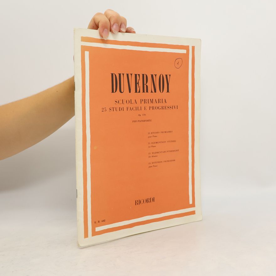 JeanBaptiste Duvernoy Duvernoy Scuola Primaria Op. 176