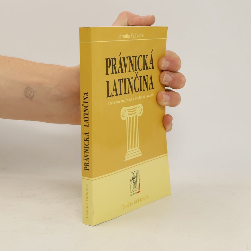 Vaňková Jarmila Právnická latinčina