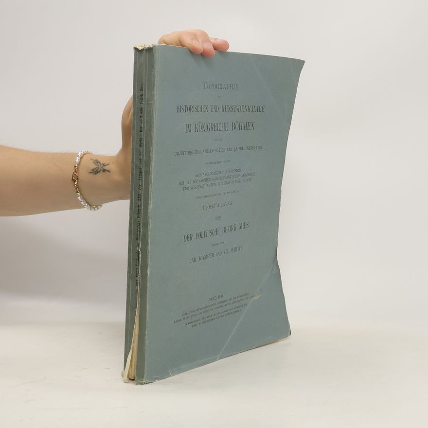 Josef Hlávka Topographie der historischen und Kunst-Denkmale im Königreiche Böhmen XXX.