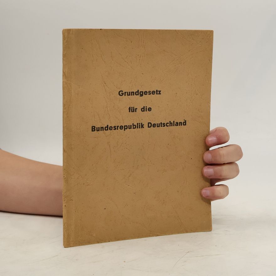 Collectif d'auteurs Grundgesetz für die Bundesrepublik Deutschland