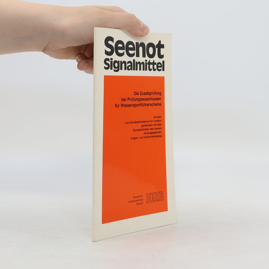 Collectif d'auteurs Seenot-Signalmittel