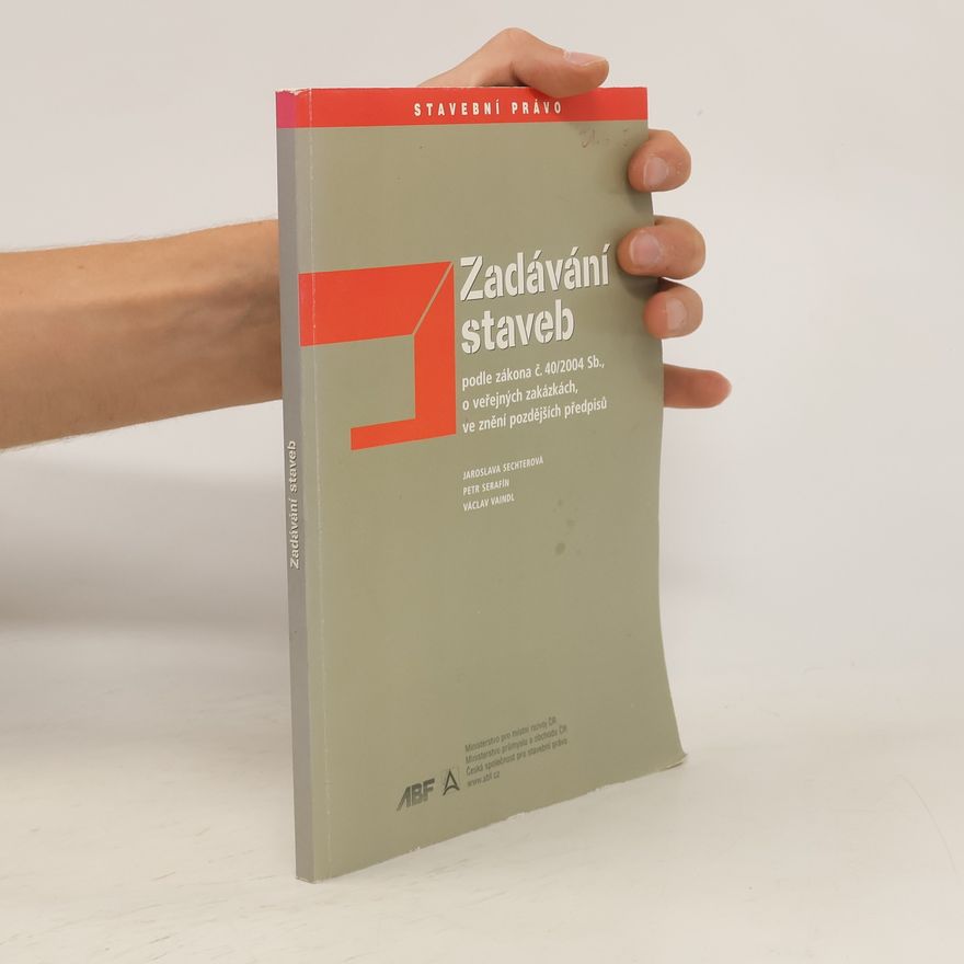 Václav Vaindl Zadávání staveb