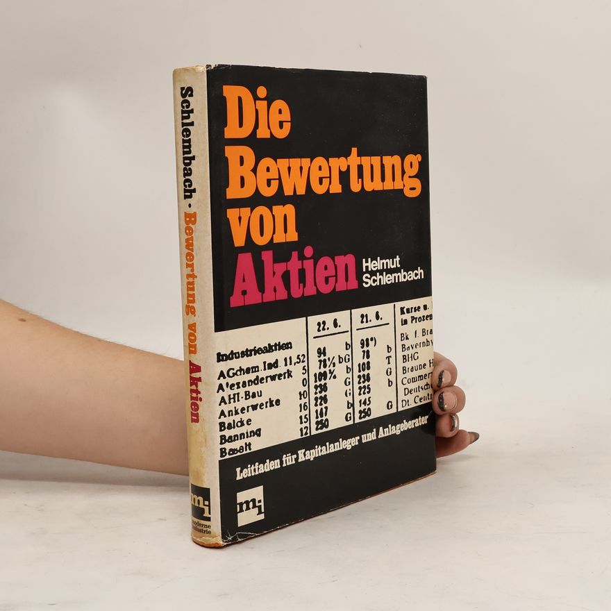Helmut Schlembach Die Bewertung von Aktien