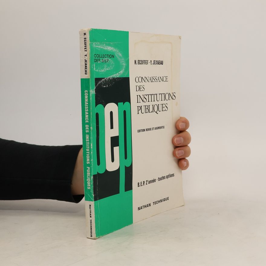 Y. Jeaneau Connaissance des institutions publiques