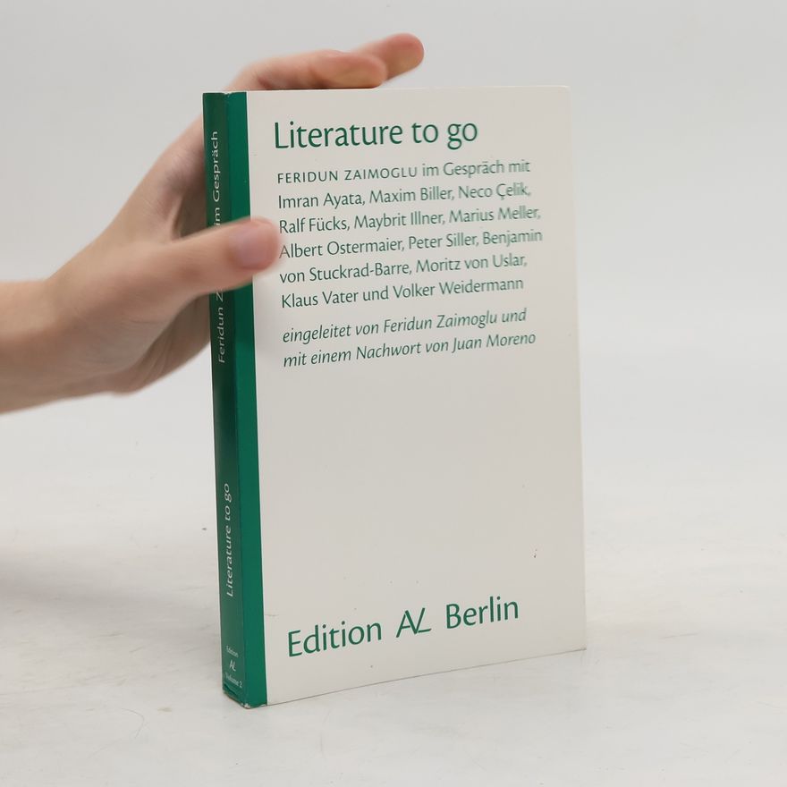 Feridun Zaimoglu Literature to go