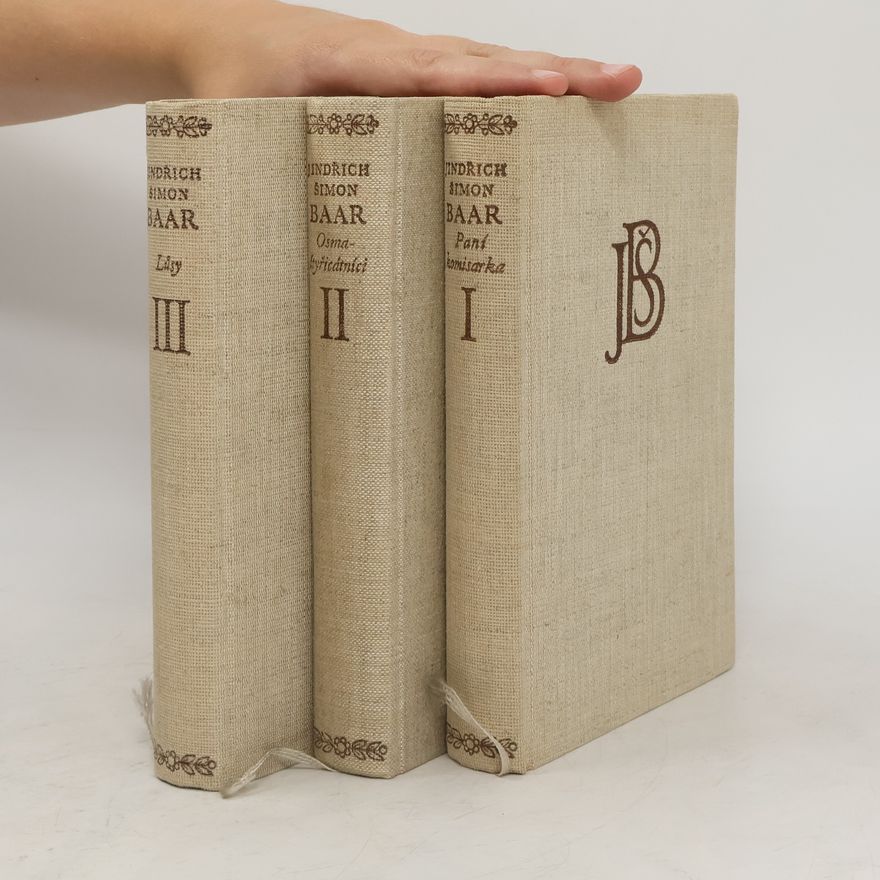 Jindřich Šimon Baar Chodské trilogie 1-3