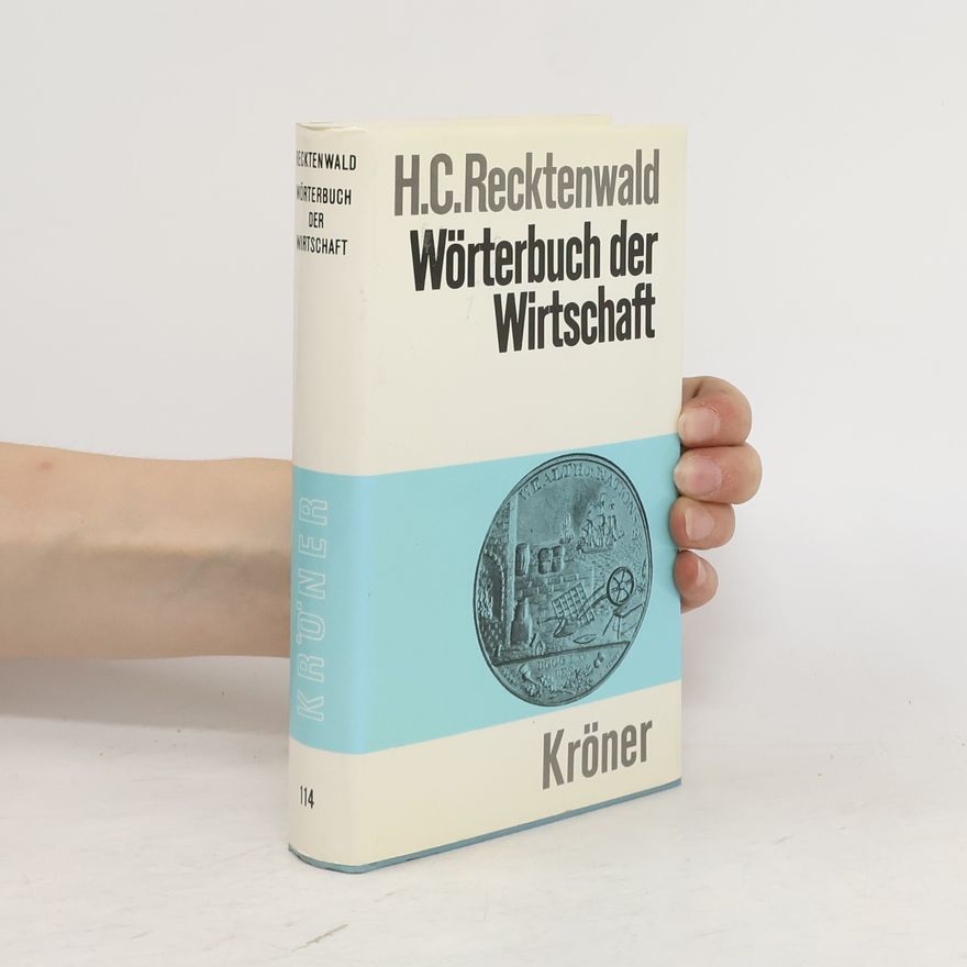 Friedrich Bülow Wörterbuch der Wirtschaft