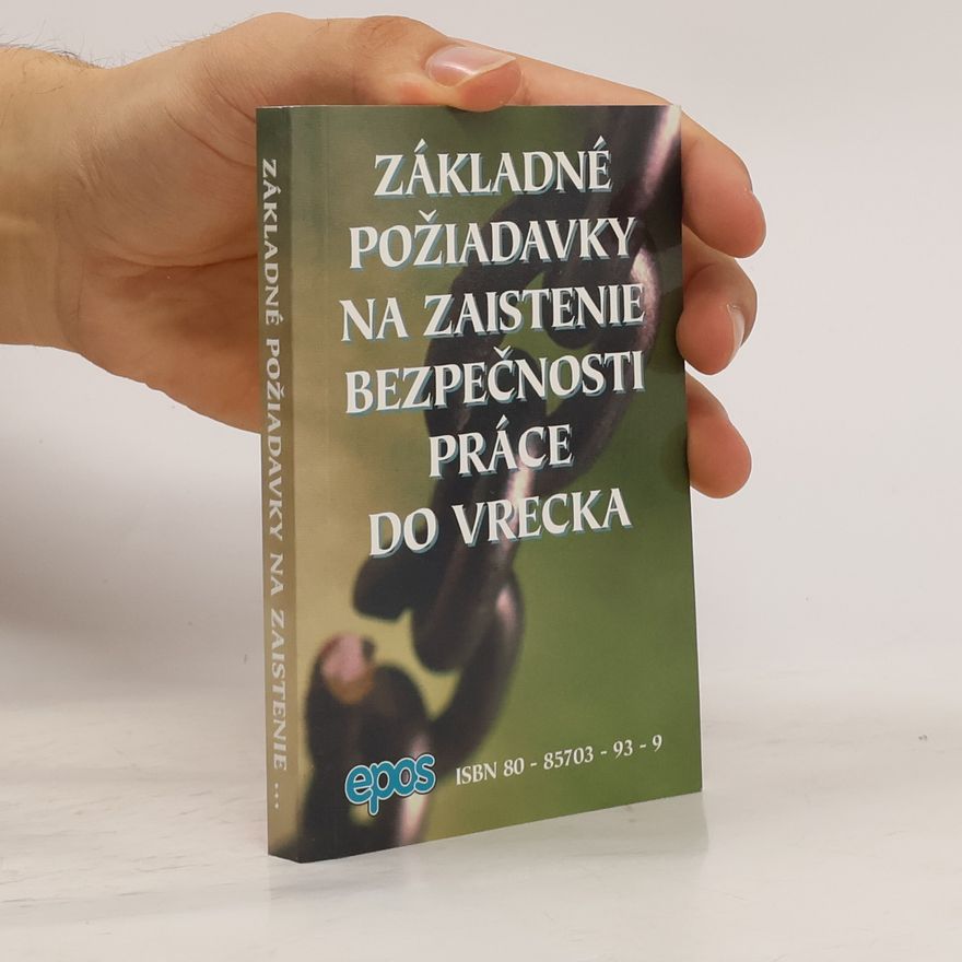 AA.VV. Základné požiadavky na zaistenie bezpečnosti práce do vrecka