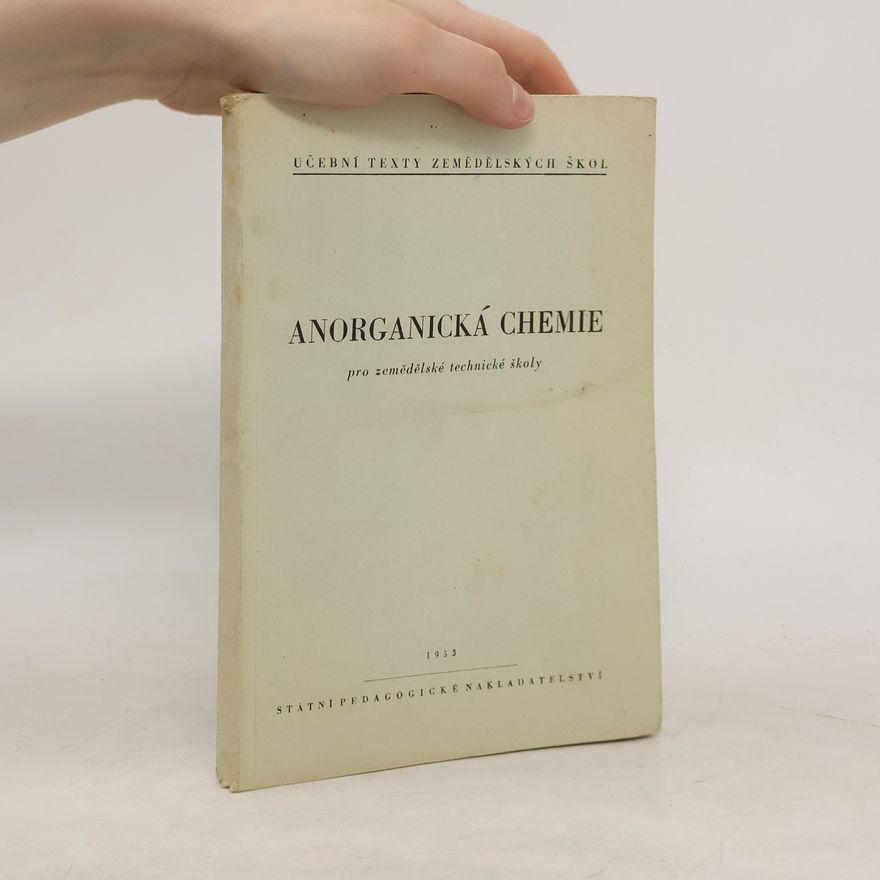 František Petrů Anorganická chemie