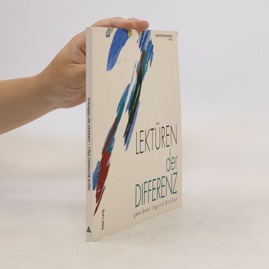 Ingrid Bennewitz Lektüren der Differenz