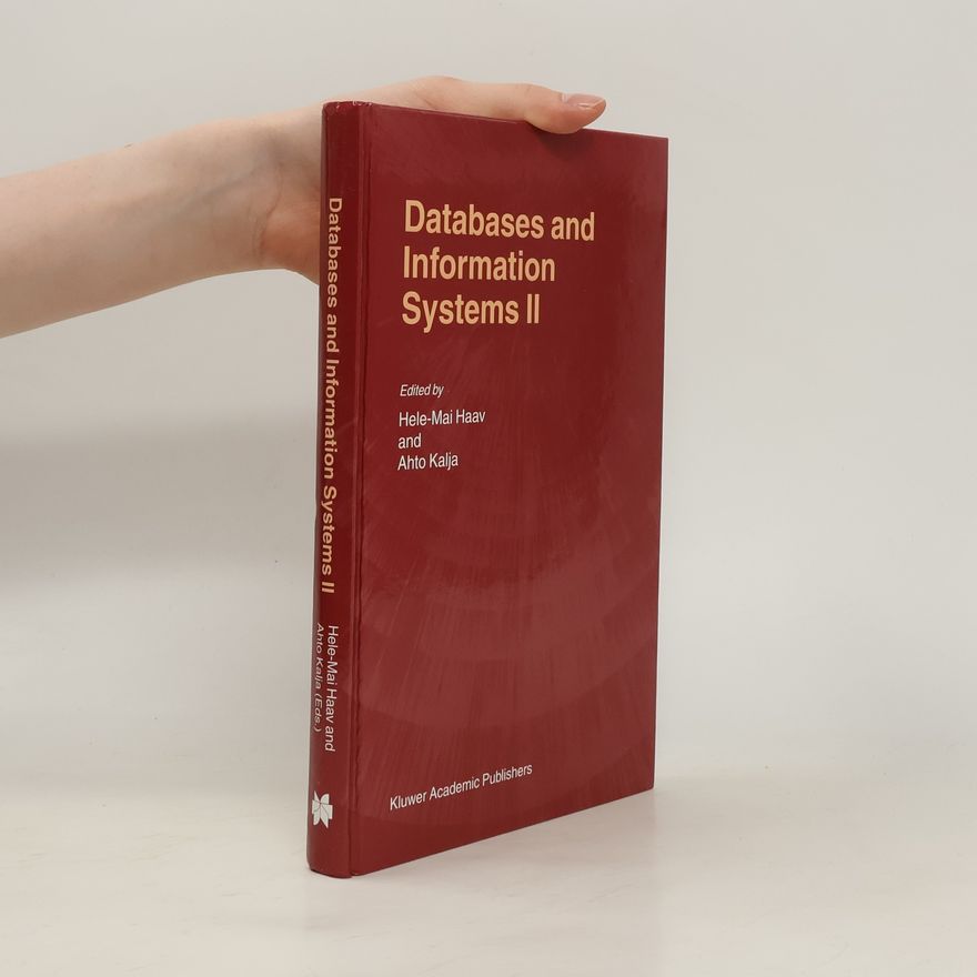Ahto Kalja Databases and Information Systems II
