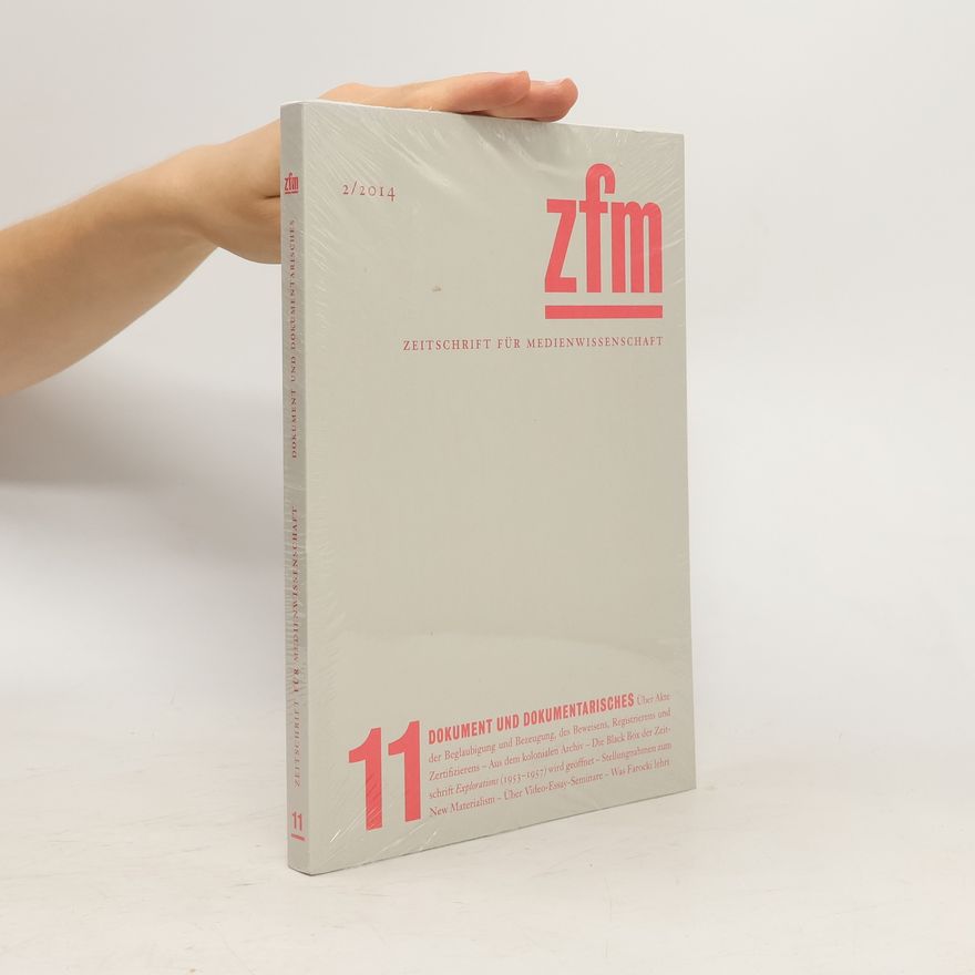 Kolektiv autorů Zeitschrift für Medienwissenschaft (ZfM). Nr.11