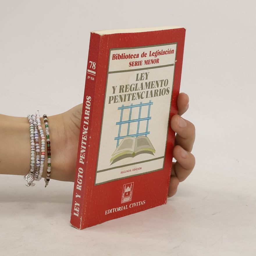 Collectif d'auteurs Ley y reglamento penitenciarios