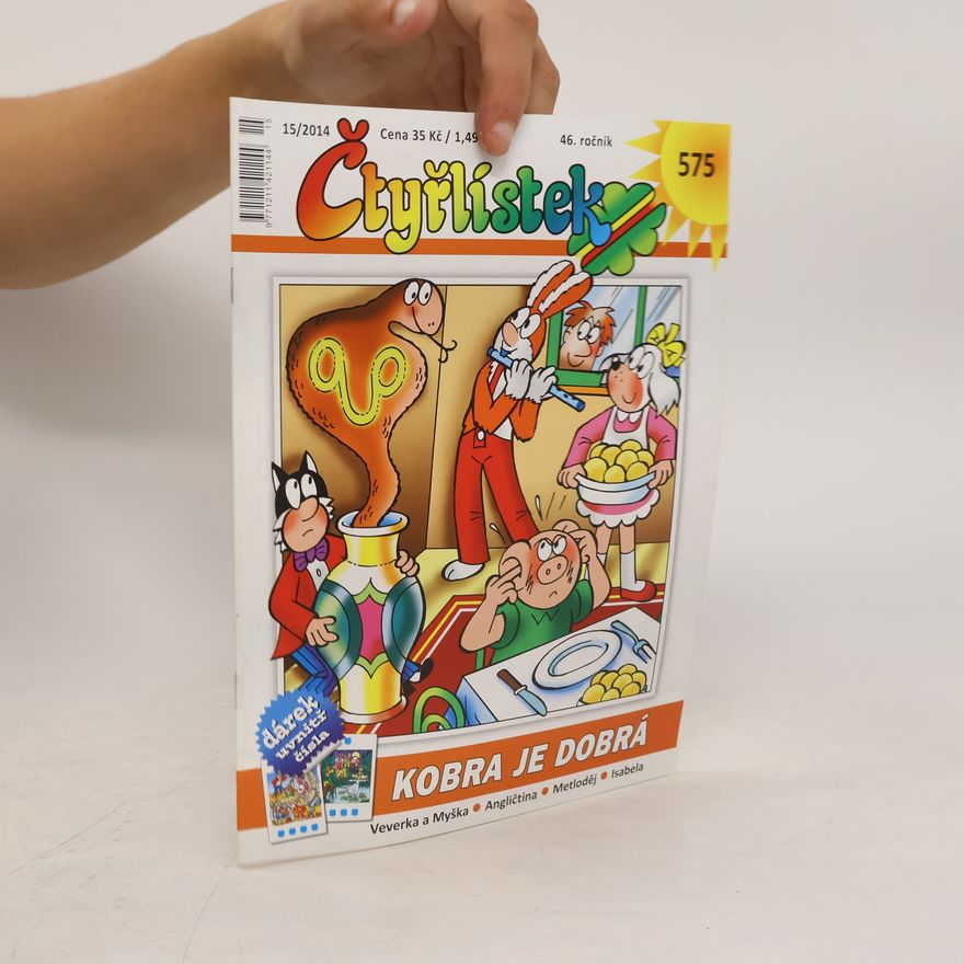 Autorenkollektiv Čtyřlístek 575, 15/2014. Kobra je dobrá
