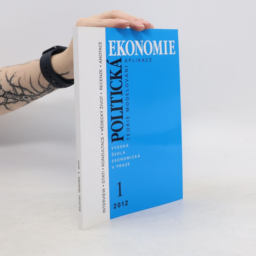 Kolektiv autorů Politická ekonomie 1/2012